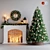 Festive Christmas Tree Decor Set 3D model small image 1