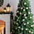 Festive Christmas Tree Decor Set 3D model small image 5