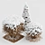 Dwarf Yaupon Holly: Winter Wonderland 3D model small image 2