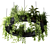 Greenery on the Go: Hanging Ring Planter 3D model small image 1