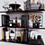 Elegant Decor Shelves 3D model small image 3