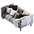 BLAZE 3-Seater Sofa: Contemporary Design for Modern Living 3D model small image 4