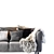 BLAZE 3-Seater Sofa: Contemporary Design for Modern Living 3D model small image 6