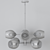 Cosmic Orb Sputnik Chandelier 3D model small image 2