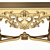 Elegant Classic Console Table 3D model small image 4