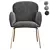 Modern Armchair Manta 3D model small image 3