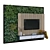 Modern TV Wall Set 209 3D model small image 2