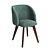 Milli Array Standard OM - Stylish and Comfortable Dining Chair 3D model small image 1