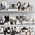 Multi-Purpose Cosmetics Shelf 3D model small image 1