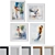 Modern Watercolor Woman Picture Frame Set 3D model small image 1