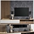 Sleek TV Wall 05 - High Quality & Detailed 3D model small image 1