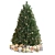 Festive Christmas Tree with Decorations 3D model small image 1