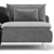 Modern Soderhamn 2-Seater Sofa 3D model small image 4