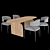 Stylish Ergonomic Chair 3D model small image 1