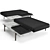 Modern Superquadra Bench Set 3D model small image 3