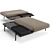 Modern Superquadra Bench Set 3D model small image 4