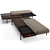 Modern Superquadra Bench Set 3D model small image 5