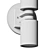 LumenArt AWL03: Sleek and Minimalist Wall Sconce 3D model small image 6