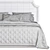 Elegant Comfort: NELLA BEDS 2 3D model small image 5