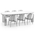 Contemporary PULP Lacquer Table & Chair 3D model small image 4