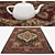 Versatile 3D Rug Set: V-Ray, Corona, and More 3D model small image 3