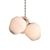 Elegant Bouquet Pendant Light 3D model small image 3