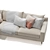 Sleek Sloan Corner Sofa: Modern Comfort for Your Home 3D model small image 6