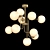 Classic Elegance. Eichholtz Chandelier Chase 3D model small image 1
