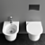 Antonio Lupi Komodo Wall-Hung WC 3D model small image 5