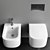 Antonio Lupi Komodo Wall-Hung WC 3D model small image 8