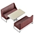 Convertible Sofa Coffee Table 3D model small image 4