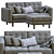 Elegant Landskrona Sofa: Ikea 3D model small image 2