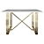 White Console Table | Garda Decor 3D model small image 1
