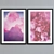 Pink Clouds Picture Frame Set 3D model small image 2