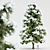 Arctic Breeze Cedar Winter Wonderland 3D model small image 1