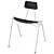 Isku Tuoli 50 Office Chair 3D model small image 1