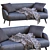 LaForma Paloma Leather Sofa 3D model small image 5