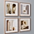 Set of Wall Paintings - Versatile Frames, High-quality Textures 3D model small image 2