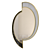 Bohinc Half Moon Mirror & Table 3D model small image 4