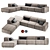 RECONNECTION Modular Sofa by Giopagani 3D model small image 1