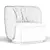 Modern Sipario Lounge Chair 3D model small image 5