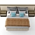 Reflex XL King Bed Set 3D model small image 5