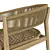 Lesotho Garden Armchair: Elegant & Stylish 3D model small image 2