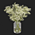 Ethereal Gypsophila Stems Bouquet 3D model small image 2