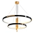 Bamboo Bliss Chandelier 3D model small image 1