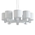 Elegant Molini Glass Chandelier 3D model small image 2