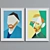 Modern Van Gogh Inspired Frame Set 3D model small image 4