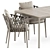Outdoor Elegance: Erica Chair & Mirto Table 3D model small image 2