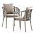 Outdoor Elegance: Erica Chair & Mirto Table 3D model small image 4