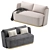 Luxury Sofa Set - McQueen Cazarina Interiors 3D model small image 6